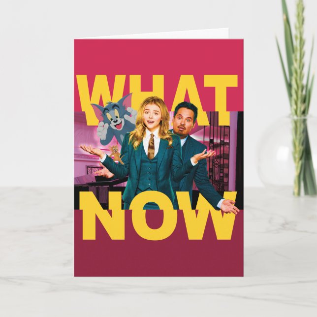 Tom & Jerry With Kayla and Terrance - What Now Kort (Framsida)