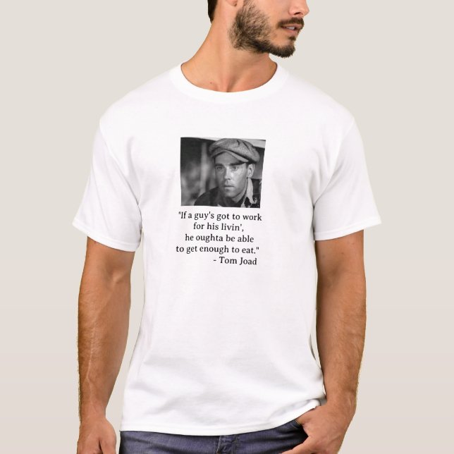 Tom Joad T Shirt (Framsida)