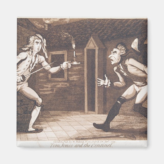 Tom Jones och Centinel, 1799 Magnet (Framsidan)