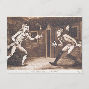 Tom Jones och Centinel, 1799 Vykort