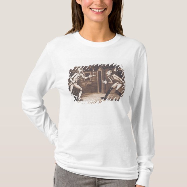 Tom Jones och Centinelen, 1799 Tee Shirt (Framsida)