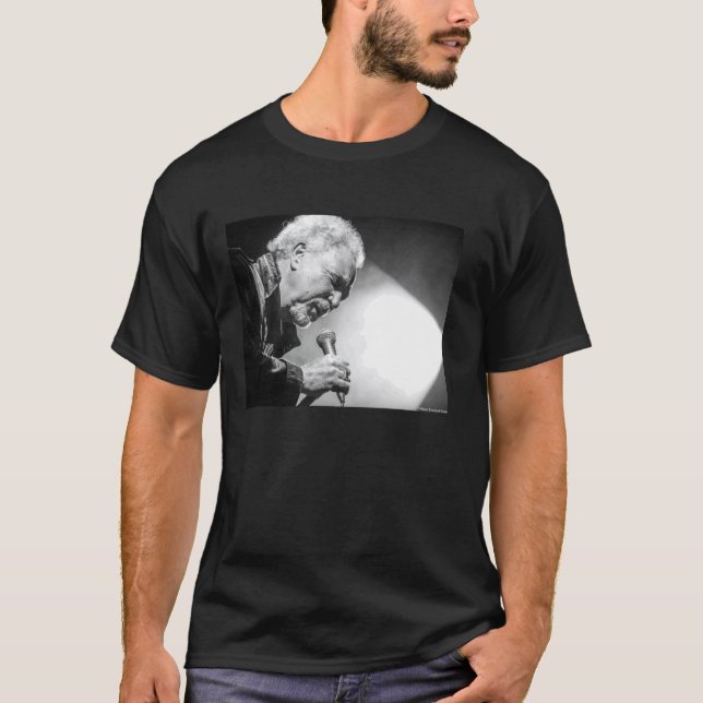Tom Jones Singing Live by Everard Smith T Shirt (Framsida)