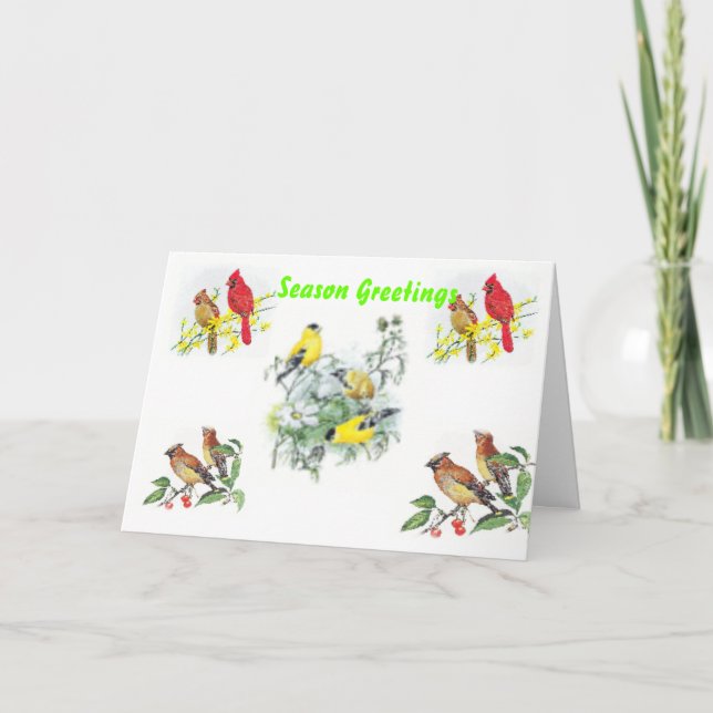 Tom julkort helgkort (Framsida)