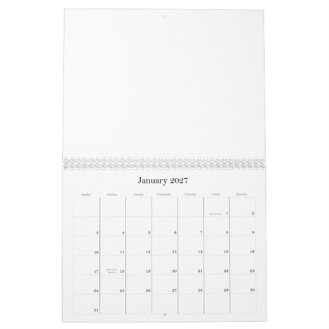 TOM - kalender (Jan 2027)