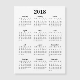 Tom kalender 2018