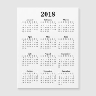 Tom kalender 2018