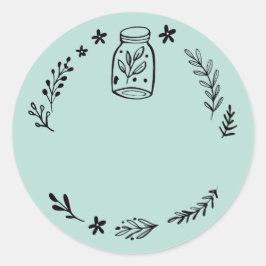 Tom / Krydda Tom Etikett Klistermärke