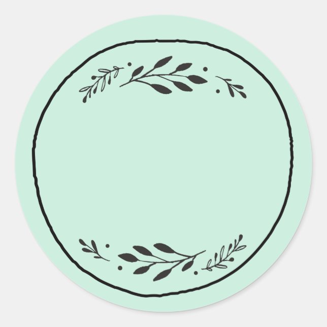 Tom / Krydda Tomt Etikett III (Framsida)