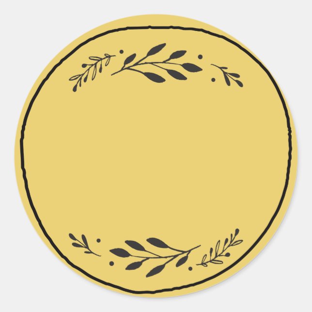 Tom / Krydda Tomt Etikett III (Framsida)