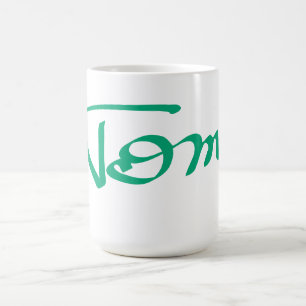 Tom Lettering Mugg