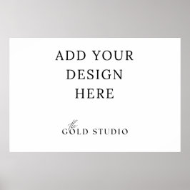 Tom liggande Poster mall (20 x 30 tum)
