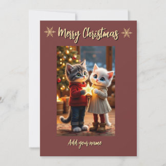 Tom & Luna Christmas Star Card Julkort