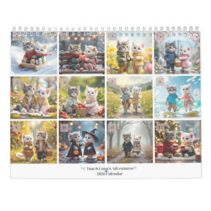Tom & Luna’s Äventyr™ – 2026 Mysiga Årstider Kalen Kalender