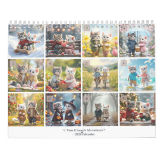 Tom & Luna’s Äventyr™ – 2026 Mysiga Årstider Kalen Kalender