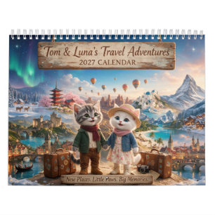 Tom & Lunas resäventyr 2027 Kalender