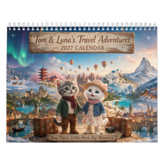 Tom & Lunas resäventyr 2027 Kalender