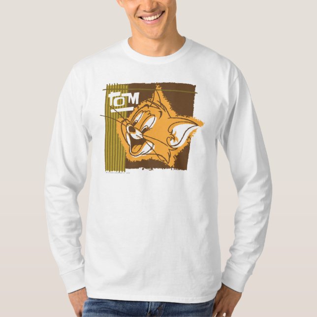 Tom Lycklig Ansikte Tee Shirt (Framsida)