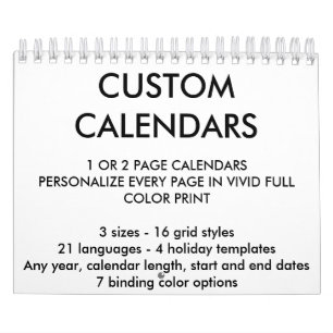 Tom mall för anpassningsbarpersonligkalender kalender