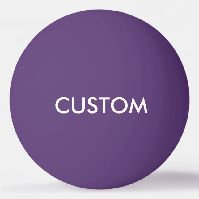 Tom mall för beställnings- personligPingPong boll (Framsidan)