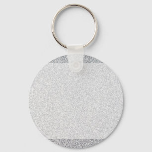 Tom mall för silverglitter nyckelring
