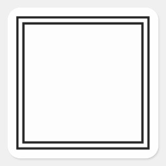 Tom mall.. Lägg till bildtexten här Fyrkantigt Klistermärke