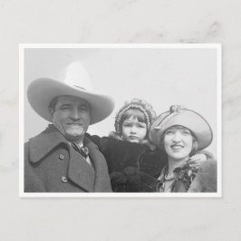 Tom Mix and Family Vykort