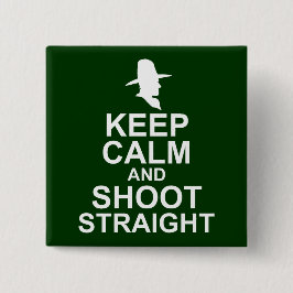 Tom Mix Behålla Lugn och Shoot Rak Knapp