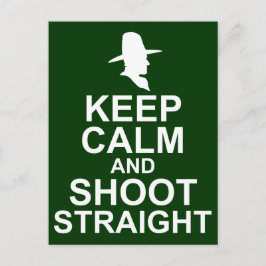 Tom Mix Behålla Lugn och Shoot Rak Vykort