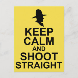 Tom Mix Behålla Lugn och Shoot Rak Vykort