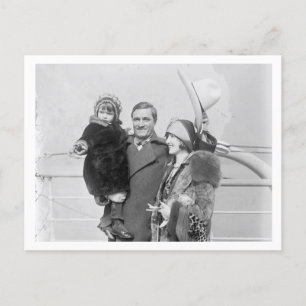 Tom Mix Family Vykort