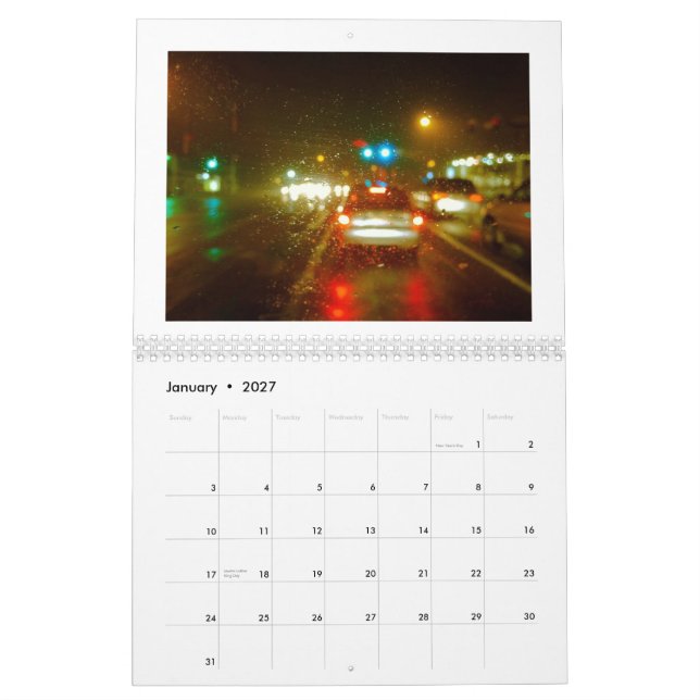 Tom Mylers 2012 kalender (Jan 2027)