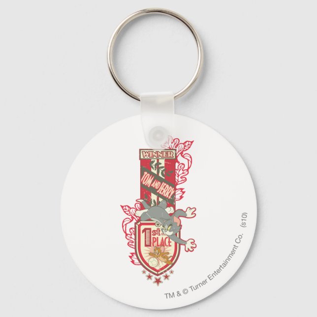 Tom och Jerry 1st Ställe 1 Nyckelring (Framsida)