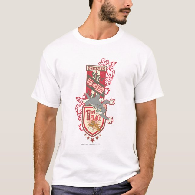 Tom och Jerry 1st Ställe 1 Tee (Framsida)