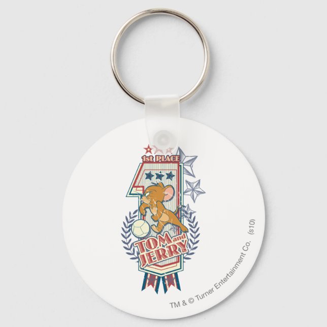 Tom och Jerry 1st Ställe 2 Nyckelring (Framsida)