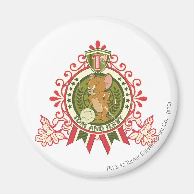 Tom och Jerry 1st Ställe 3 Magnet (Framsidan)