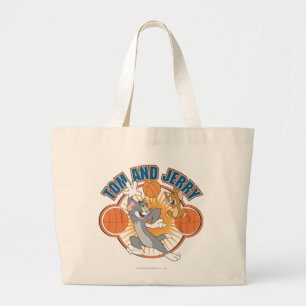 Tom och Jerry basket 4 Jumbo Tygkasse