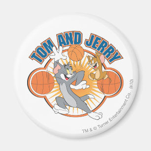Tom och Jerry basket 4 Magnet