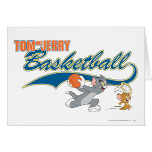 Tom och Jerry basket 5 Hälsningskort