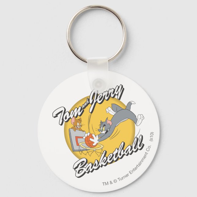 Tom och Jerry Basketball 2 Nyckelring (Framsida)