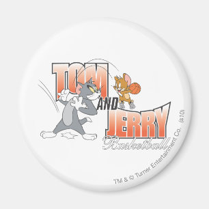 Tom och Jerry Basketball 3 Magnet