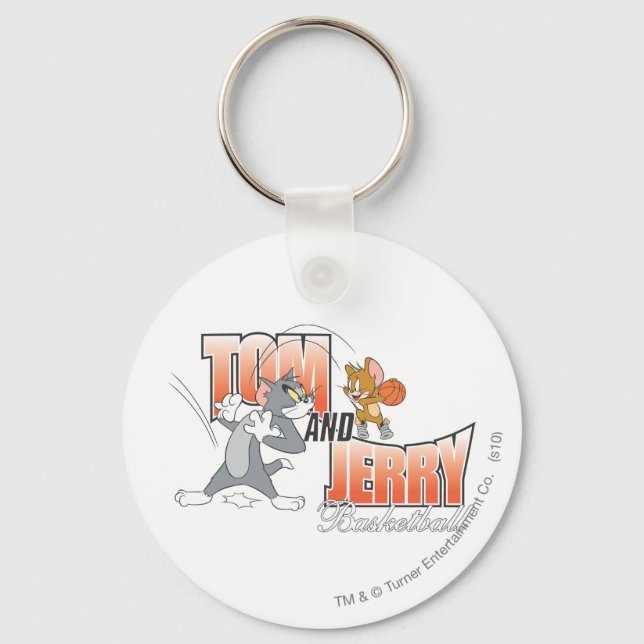 Tom och Jerry Basketball 3 Nyckelring (Framsida)