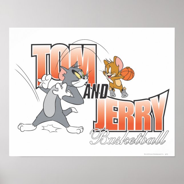Tom och Jerry Basketball 3 Poster (Framsidan)