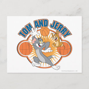 Tom och Jerry Basketball 4 Vykort