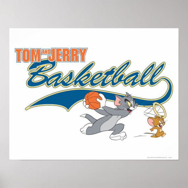 Tom och Jerry Basketball 5 Poster (Framsidan)