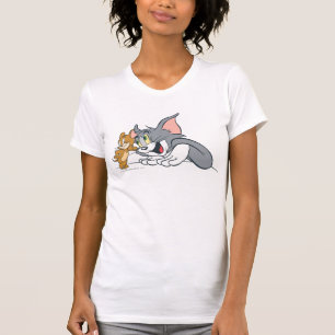 Tom och Jerry bäst knoppar T-shirt