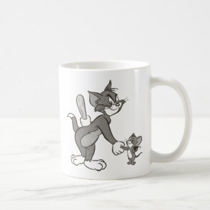 Tom och Jerry bedräglig handskakning Kaffemugg