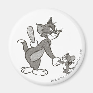 Tom och Jerry bedräglig handskakning Magnet