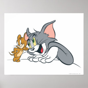 Tom och Jerry Best Buds Poster