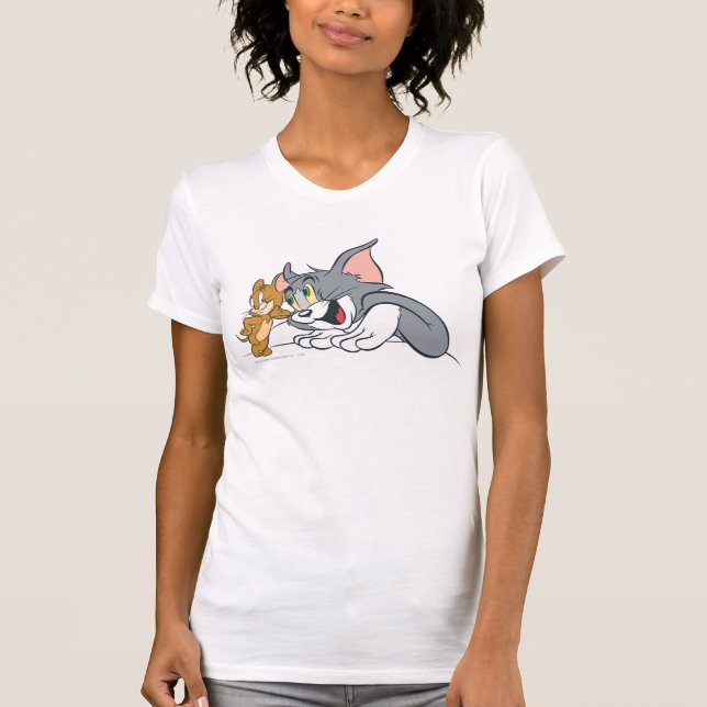 Tom och Jerry Best Buds T-shirt (Framsida)