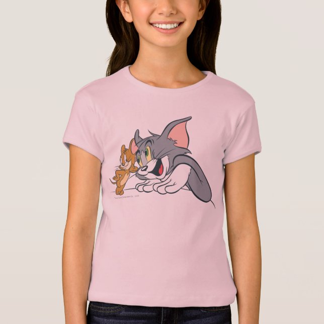 Tom och Jerry Best Buds T Shirt (Framsida)